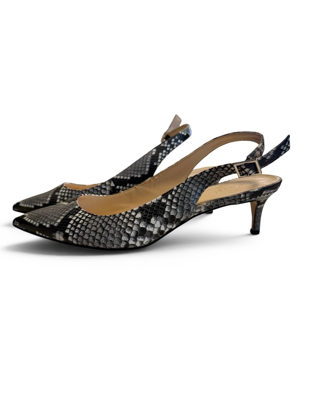 Nine West Journee Collection Mikoa Kitten Heel Slingback Pump 10